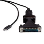 Προσαρμογέας Av Value Value Καλώδιο Μετατροπέα Usb Serial Τύπος C Rs232 Μαύρο 1,8 Μ 12.99.1162 - Image 6