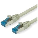 Roline S/FTP Cat.6a Καλώδιο Δικτύου Ethernet 10m Γκρι 1τμχ 21.99.0867
