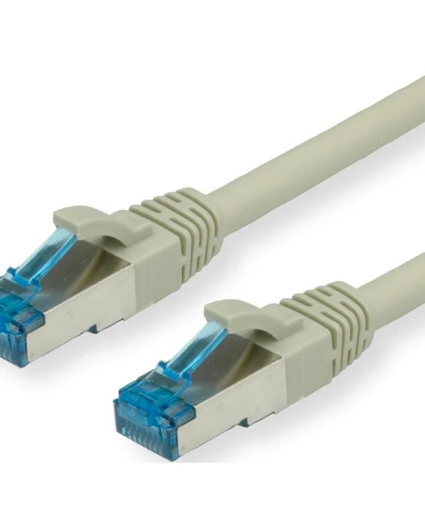 Roline S/FTP Cat.6a Καλώδιο Δικτύου Ethernet 10m Γκρι 1τμχ 21.99.0867