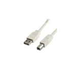 Roline USB 2.0 Cable USB-A male - USB-B male 0.8m (11.99.8809)