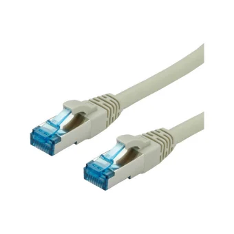 Roline S/FTP Cat.6a Καλώδιο Δικτύου Ethernet 2m Γκρι 1τμχ 21.99.0862