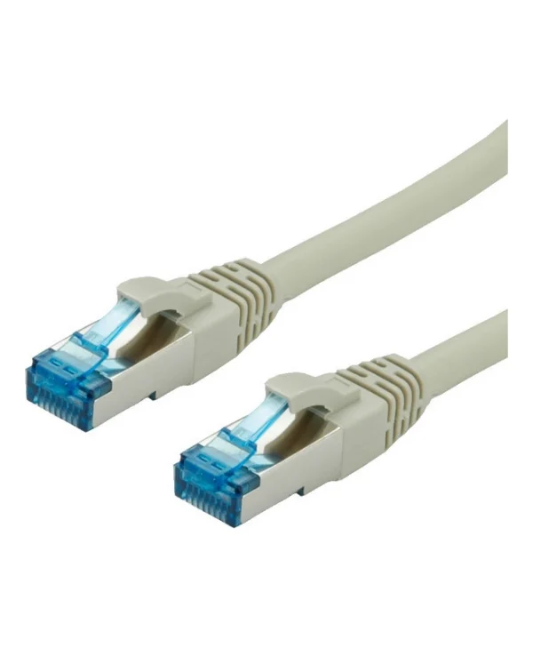 Roline S/FTP Cat.6a Καλώδιο Δικτύου Ethernet 2m Γκρι 1τμχ 21.99.0862