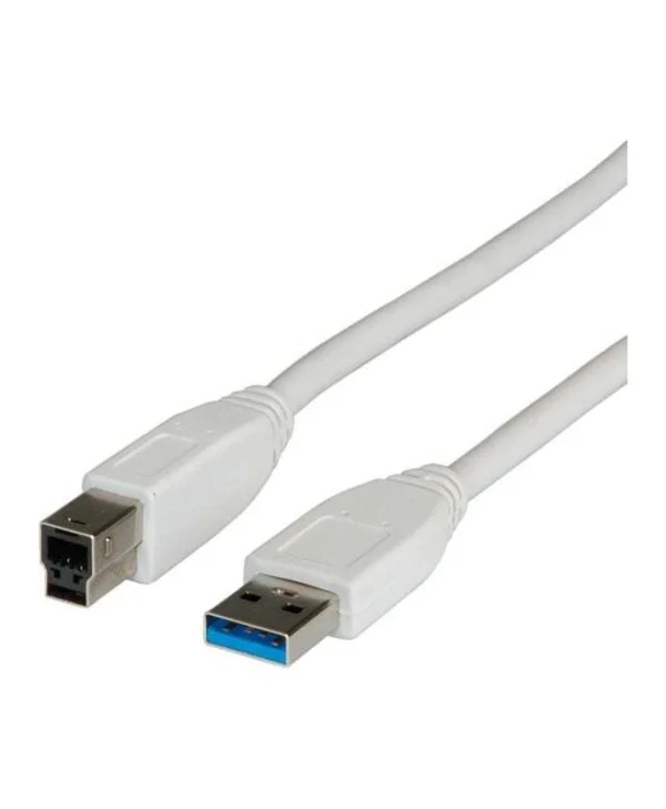 Value Regular USB 2.0 to micro USB Cable Λευκό 3m 11.99.8871 1τμχ