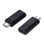 Roline Adapter 12.99.3192 From Usb Micro B M To Usb Type-c F Black - Image 3