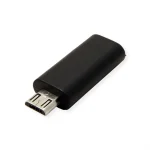 Roline Adapter 12.99.3192 From Usb Micro B M To Usb Type-c F Black - Image 4