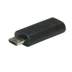 Roline Adapter 12.99.3192 From Usb Micro B M To Usb Type-c F Black - Image 5