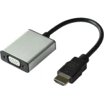 Προσαρμογέας Av Value Hdmi D-sub Vga + Jack 3.5mm Ασημί 12.99.3119