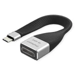 Προσαρμογέας Av Roline Roline Προσαρμογέας Οθόνης Usb Τύπου C Dp M F 0,13 M 12.03.3240