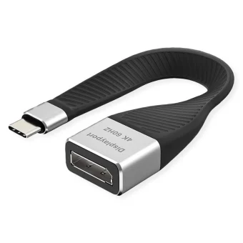 Προσαρμογέας Av Roline Roline Προσαρμογέας Οθόνης Usb Τύπου C Dp M F 0,13 M 12.03.3240