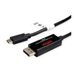 Roline Bidirectional Usb Type C To Displayport 4k60hz Cable T-t 2m Roline 11.04.5958