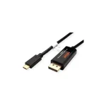 Roline Bidirectional Usb Type C To Displayport 4k60hz Cable T-t 2m Roline 11.04.5958 - Image 2