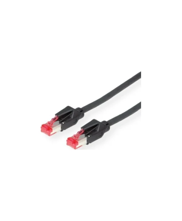 Triton S/FTP Cat.6 Καλώδιο Δικτύου Ethernet 1m Μαύρο 1τμχ 21.05.0015