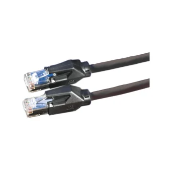 Dtwyler Patchkabel Kat.6 Class E S Ftp Cu 7702 Flex Lsoh Hirose Tm21 Schwarz 5m 21.05.0055