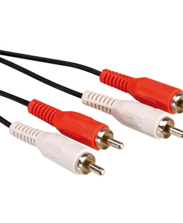 Roline Cinch Cable 2x RCA male - 2x RCA male 10m (11.99.4338)