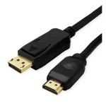 Value Cable HDMI male - HDMI male 7.5m Μαύρο 11.99.5789 - Image 2
