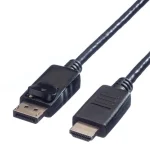 Value Cable DisplayPort male - HDMI male 1.5m Μαύρο (11.99.5779)