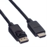 Value Cable DisplayPort male - HDMI male 1.5m Μαύρο (11.99.5779) - Image 3