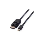 Value Cable DisplayPort male - mini DisplayPort male 1.5m Μαύρο (11.99.5638)