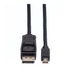 Value Cable DisplayPort male - mini DisplayPort male 1.5m Μαύρο (11.99.5638) - Image 3