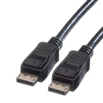 Value Cable DisplayPort male - DisplayPort male 1.5m Μαύρο (11.99.5629)