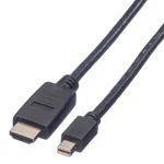 Roline Cable mini DisplayPort male - HDMI male 3m (11.99.5792) - Image 2