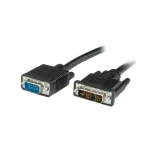 Roline Cable Dvi M To Vga M 3m Black 11.99.5430