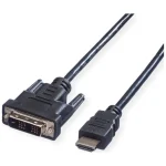 Value Cable DVI-D male - HDMI male 5m (11.99.5552-10)
