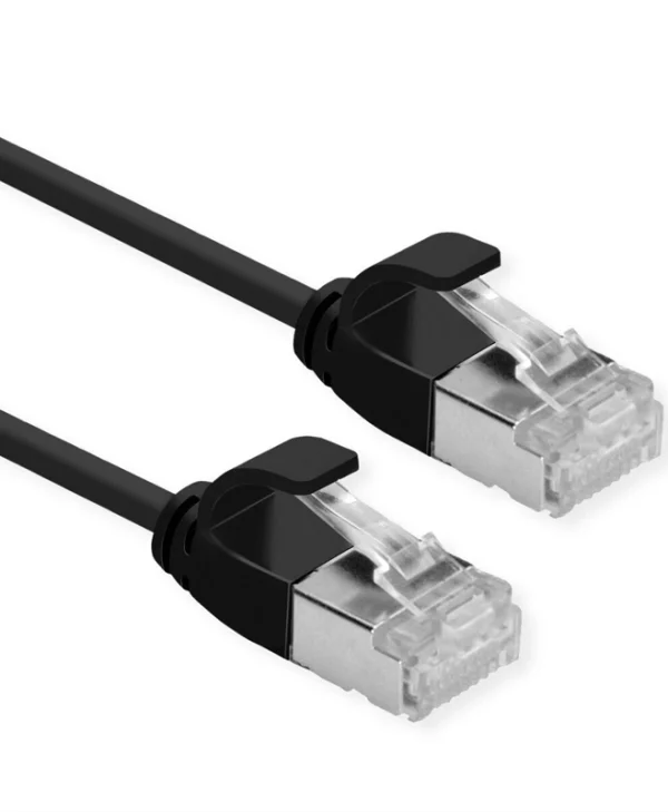 F/UTP Cat.6a Καλώδιο Δικτύου Ethernet 1.5m Μαύρο 1τμχ 21.15.3354