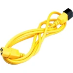 Value IEC C14 / IEC C13 - IEC C14 / IEC C13 / IEC 320 Cable 3m Κίτρινο 19.08.1532 - Image 2