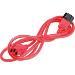Value IEC C14 / IEC C13 - IEC C14 / IEC C13 / IEC 320 Cable 3m Κόκκινο 19.08.1531 - Image 3
