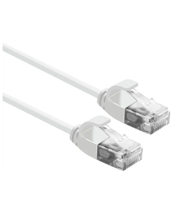 Roline U/FTP (STP) Cat.7 Καλώδιο Δικτύου Ethernet 0.5m Λευκό 1τμχ 21.15.1710