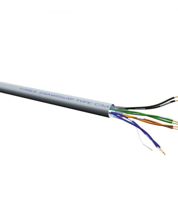 Roline U/UTP Cat.6 Καλώδιο Δικτύου Ethernet χωρίς ακροδέκτες 305m Γκρι 1τμχ 21.15.0991