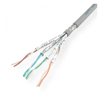 Roline S/FTP Cat.7 Καλώδιο Δικτύου Ethernet 300m Γκρι 1τμχ 21.15.0004