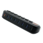 Roline USB 3.2 Hub 7 Θυρών με σύνδεση USB-A 14.02.5063