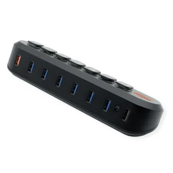Roline USB 3.2 Hub 7 Θυρών με σύνδεση USB-A 14.02.5063