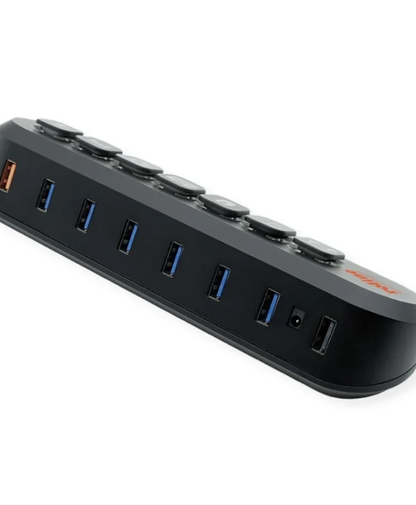 Roline USB 3.2 Hub 7 Θυρών με σύνδεση USB-A 14.02.5063