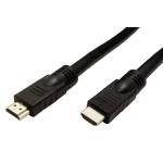 Roline Cable HDMI male - HDMI male 20m Μαύρο 14.01.3455