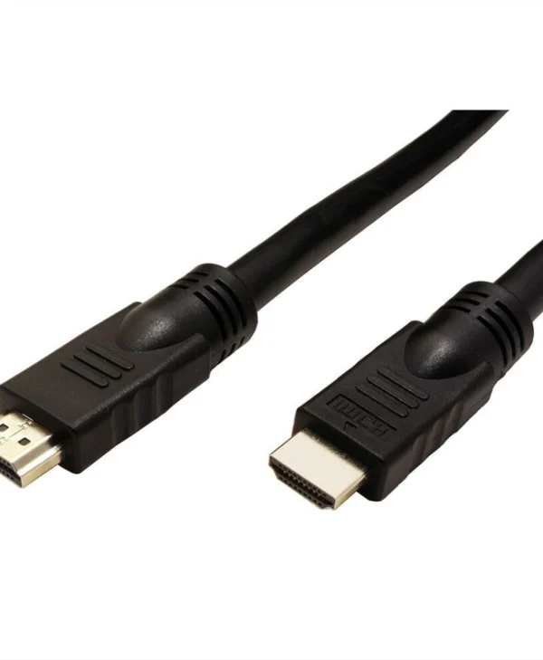 Roline Cable HDMI male - HDMI male 20m Μαύρο 14.01.3455
