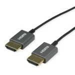 Roline Hdmi Cable Ultra Hd 8k60hz Ultra Slim Black 1.5m Roline 11.04.5937
