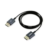 Roline Hdmi Cable Ultra Hd 8k60hz Ultra Slim Black 1.5m Roline 11.04.5937 - Image 2