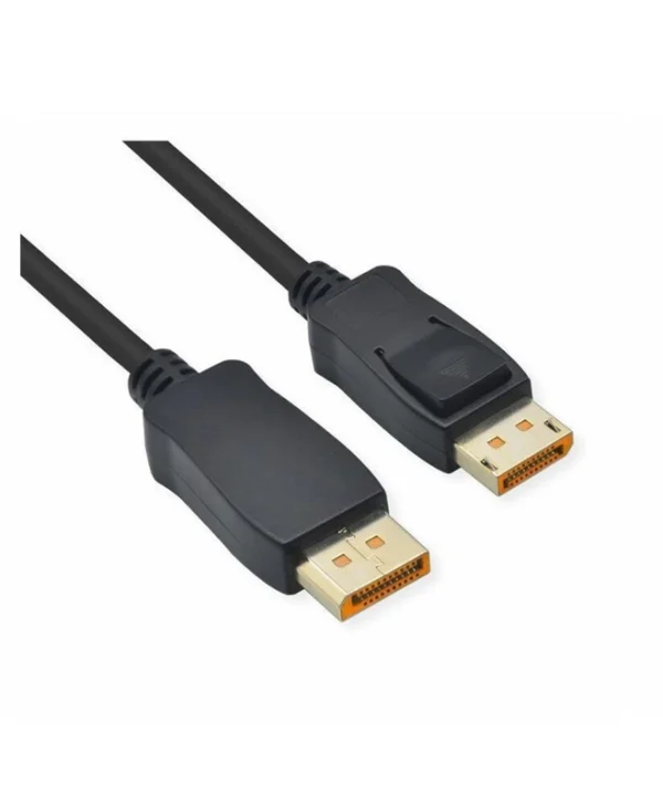 Roline Cable 11.04.6020 Displayport M To Displayport M 1m Black 10k@60hz