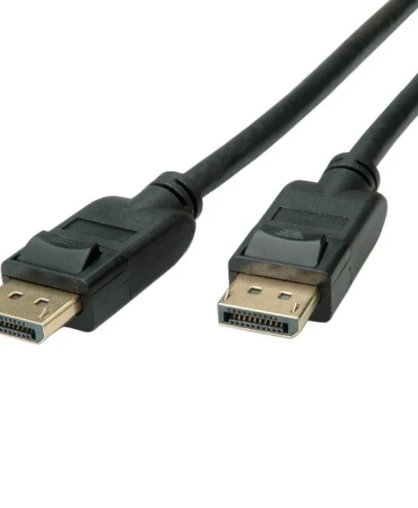 Roline Cable DisplayPort male - DisplayPort male 5m Μαύρο (11.04.5813)