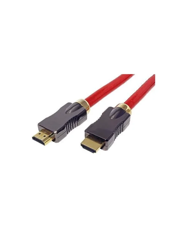 Roline Angle Cable HDMI male - HDMI male 2m Κόκκινο 11.04.5902
