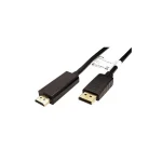 Roline Cable DisplayPort male - HDMI female 3m Μαύρο (11.04.5787)