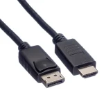 Roline Cable DisplayPort male - HDMI male 2m (11.04.5781) - Image 3