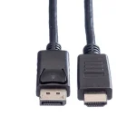 Roline Cable DisplayPort male - HDMI male 2m (11.04.5781) - Image 4