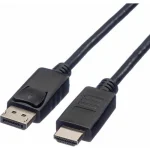 Roline Cable DisplayPort male - HDMI male 1m (11.04.5780) - Image 2
