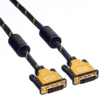 Roline Cable 11.04.5514 From Dvi-d 24+1 M To Dvi-d 24+1 M 5m Black - Image 4