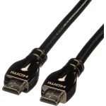 Roline HDMI 1.4 Cable HDMI male - HDMI male 15m Μαύρο 11.04.5686 - Image 2