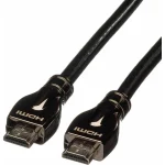 Roline HDMI 1.4 Cable HDMI male - HDMI male 10m Μαύρο 11.04.5685
